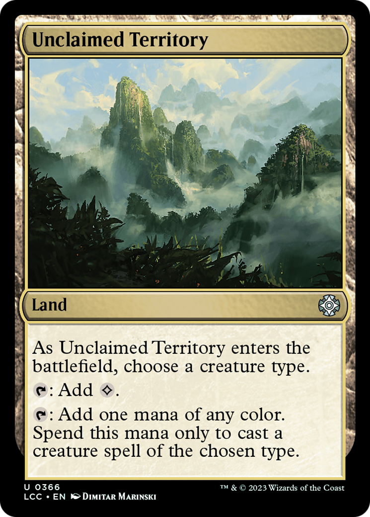 Unclaimed Territory [The Lost Caverns of Ixalan Commander] | Good Games Modbury