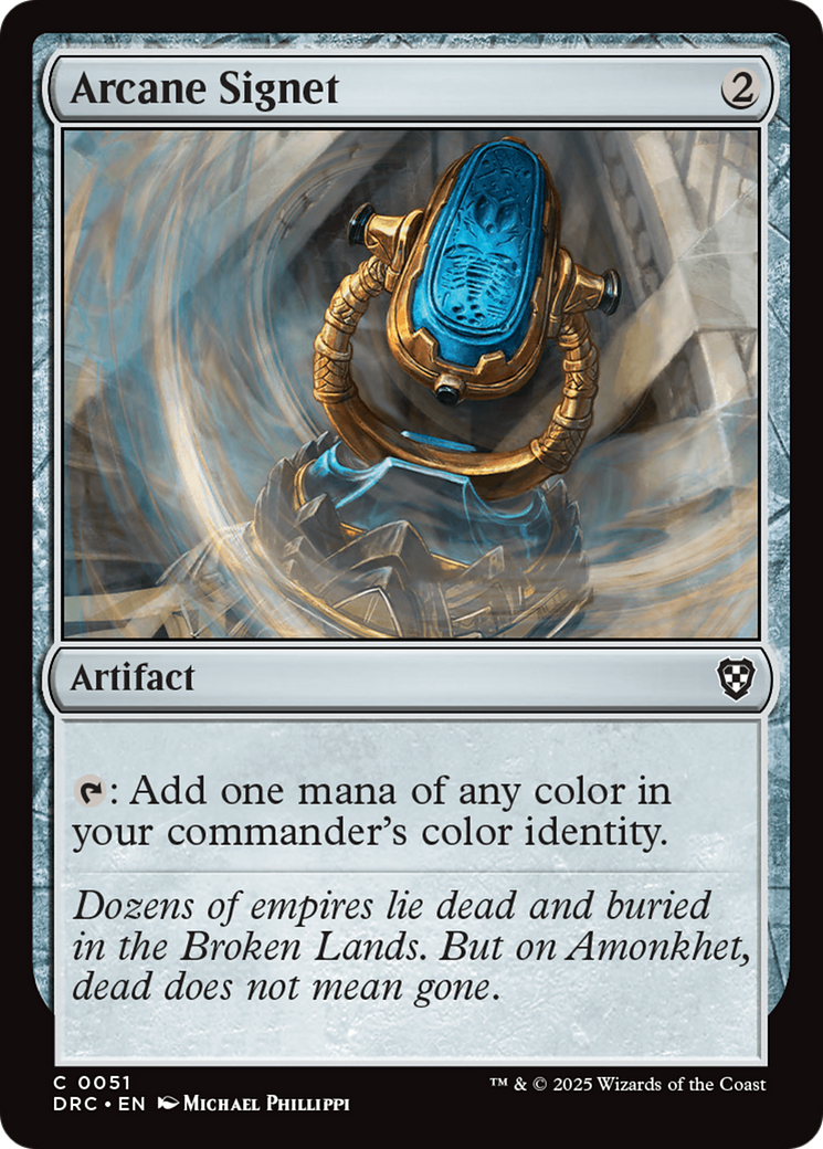 Arcane Signet [Aetherdrift Commander] | Good Games Modbury