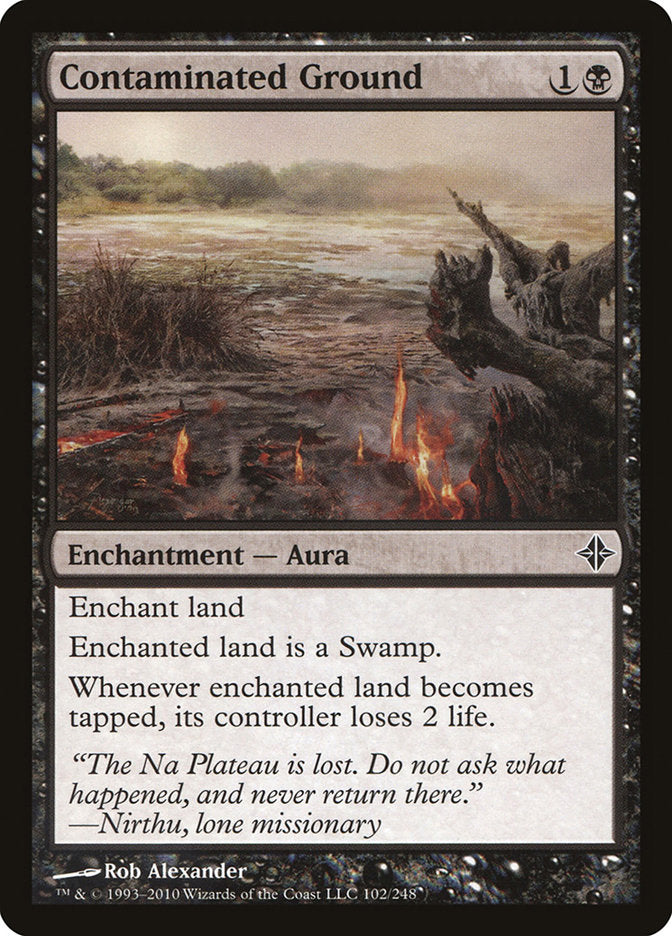 Contaminated Ground [Rise of the Eldrazi] | Good Games Modbury
