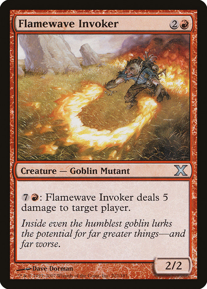 Flamewave Invoker [Tenth Edition] | Good Games Modbury