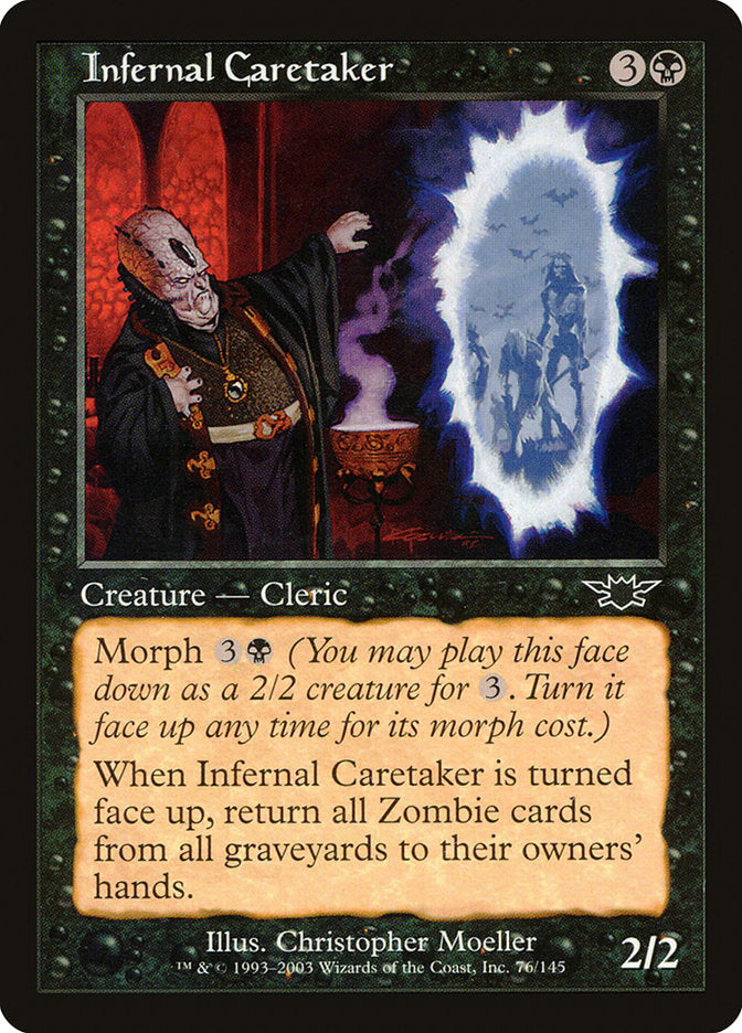 Infernal Caretaker 76/145 (Legions)  | Good Games Modbury