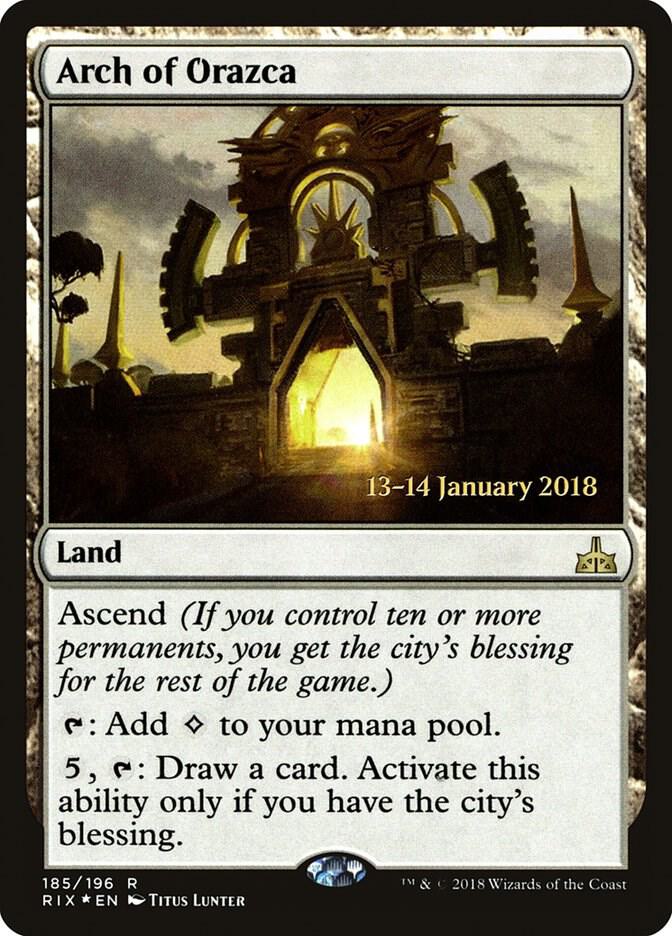 Arch of Orazca 185s/98 (Prerelease Cards)  - PreRelease Foil | Good Games Modbury