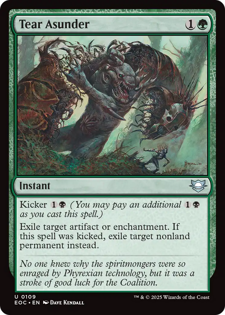 Tear Asunder [Edge of Eternities Commander] | Good Games Modbury