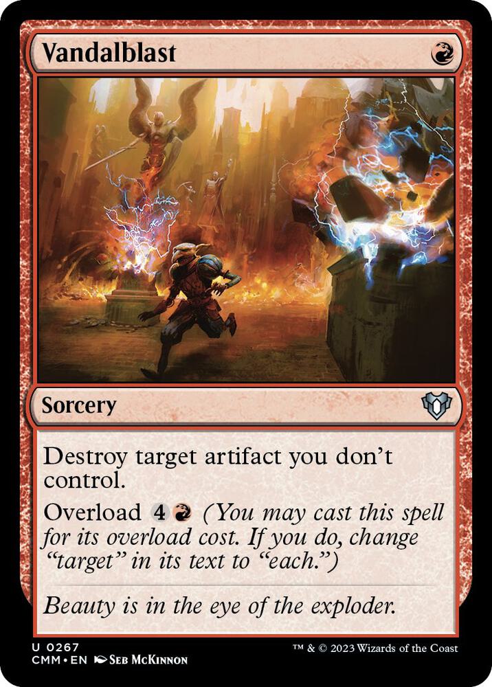 Vandalblast 267 (Commander Masters)  - Foil | Good Games Modbury