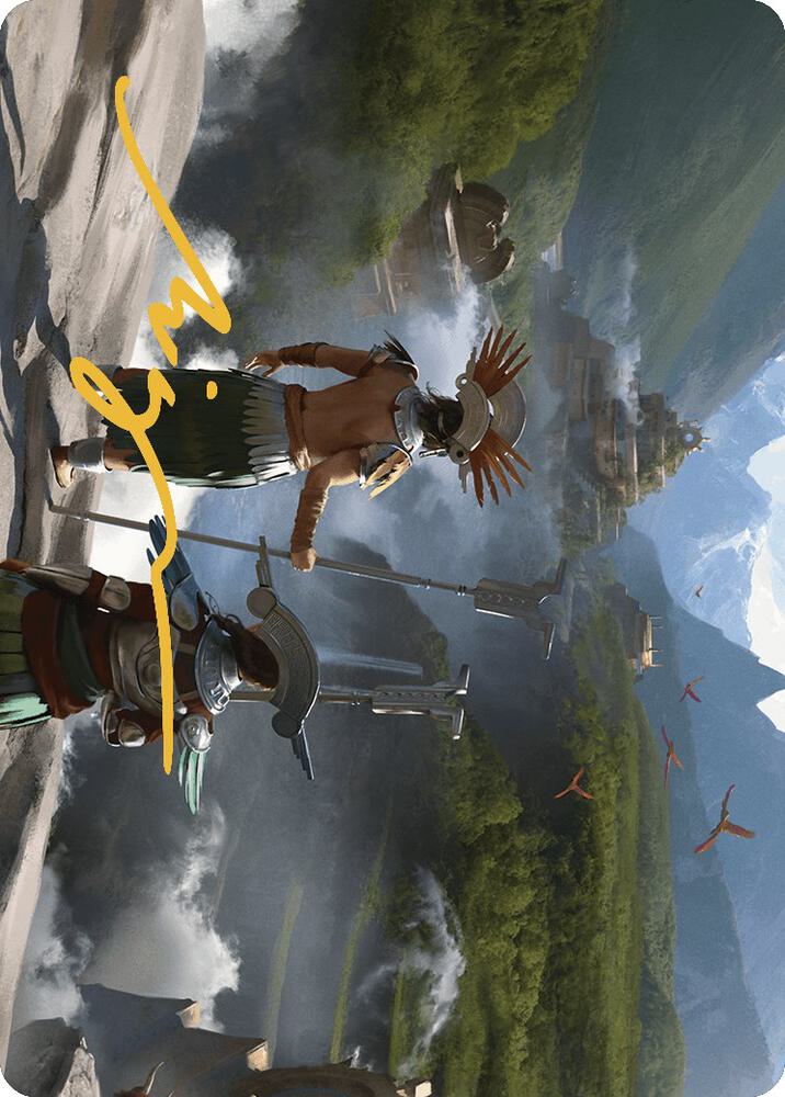 Glimpse the Core Art Card Gold Stamped Signature 25 (Art Series: The Lost Caverns of Ixalan)  | Good Games Modbury