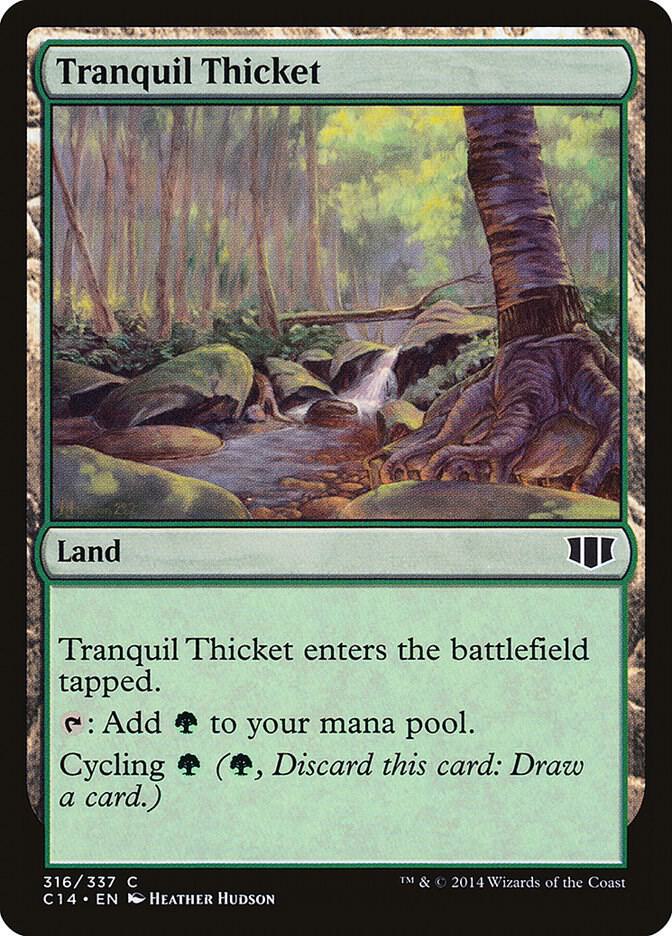 Tranquil Thicket 316/337 (Commander 2014)  | Good Games Modbury