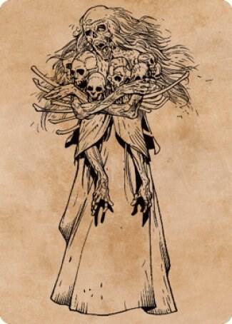 Myrkul Lord of Bones Art Card 73 81 73 (Art Series: Commander Legends: Battle for Baldur's Gate)  | Good Games Modbury