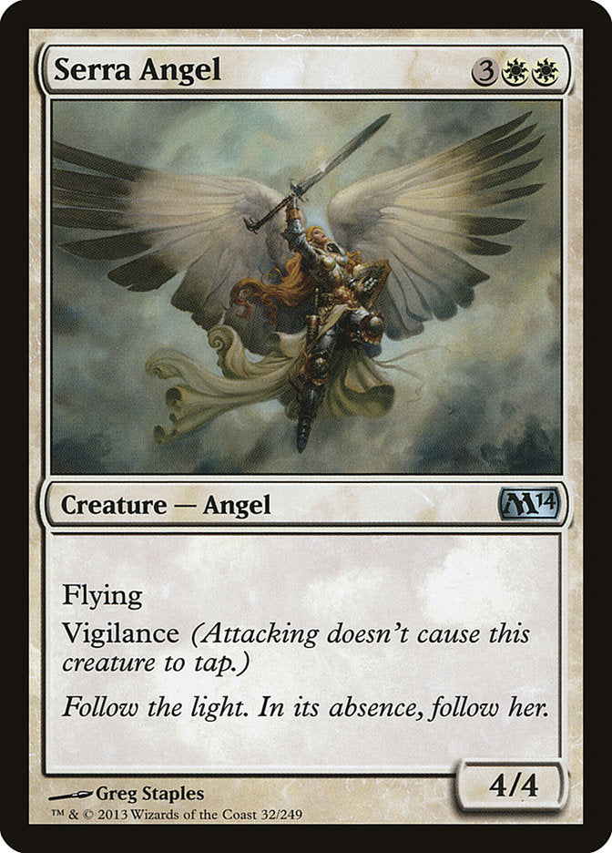 Serra Angel [Magic 2014] | Good Games Modbury