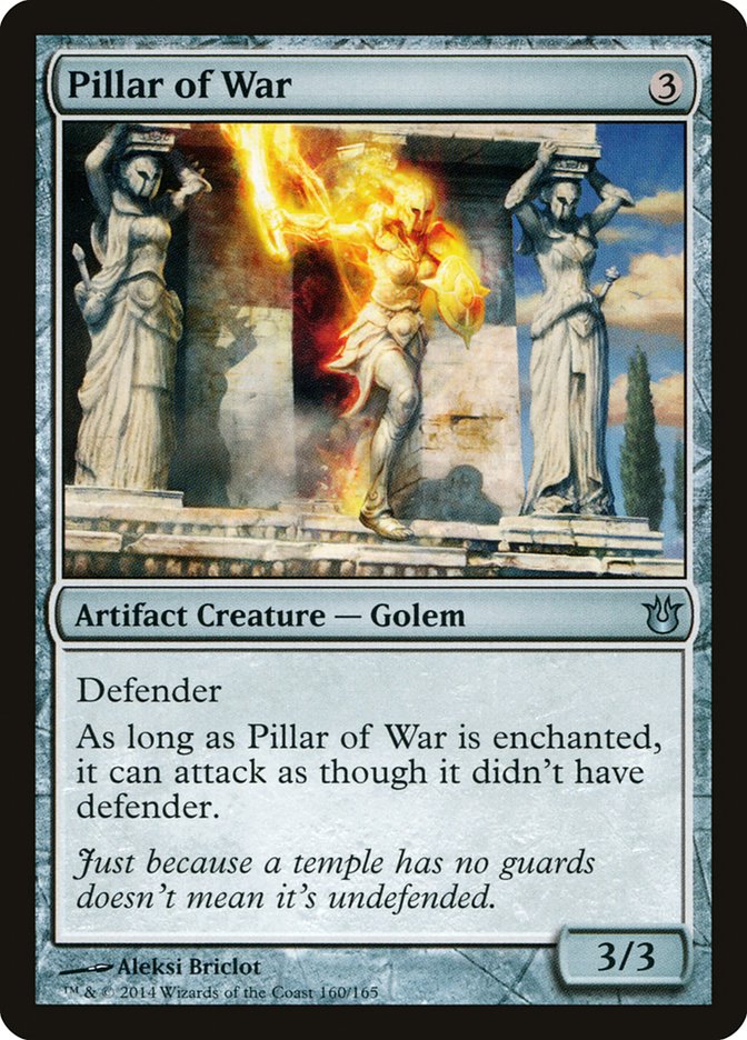 Pillar of War 160/165 (Born of the Gods)  - Foil | Good Games Modbury