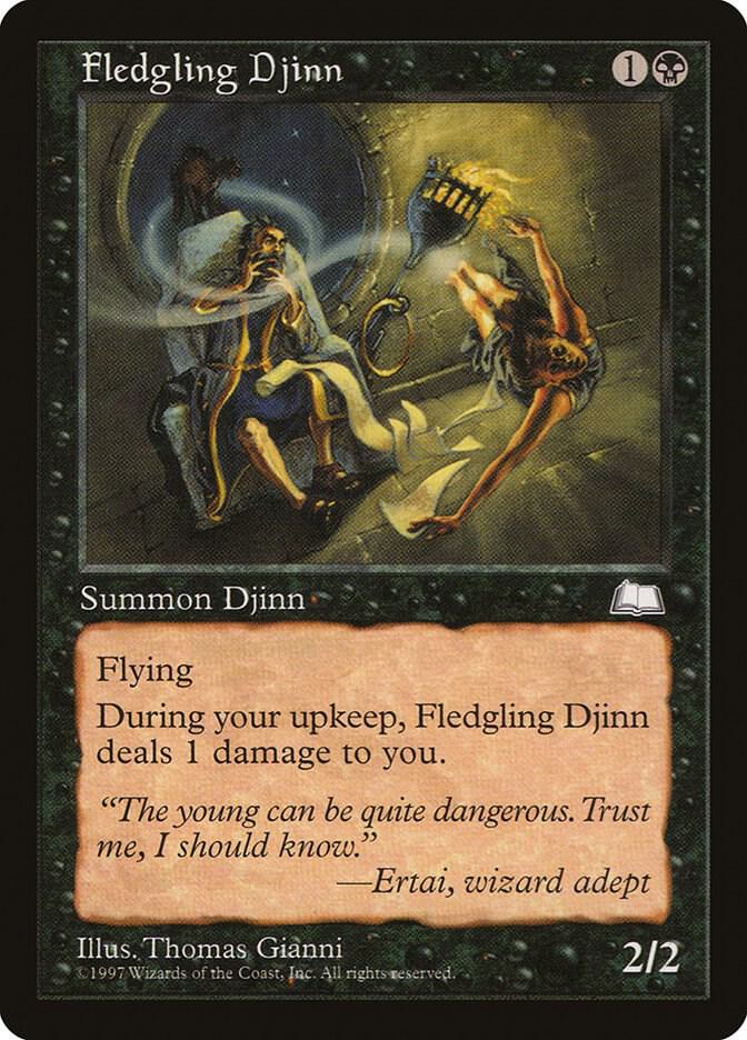 Fledgling Djinn 69/167 (Weatherlight)  | Good Games Modbury