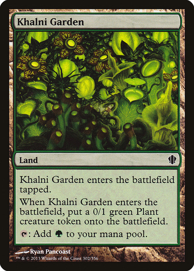 Khalni Garden [Commander 2013] | Good Games Modbury