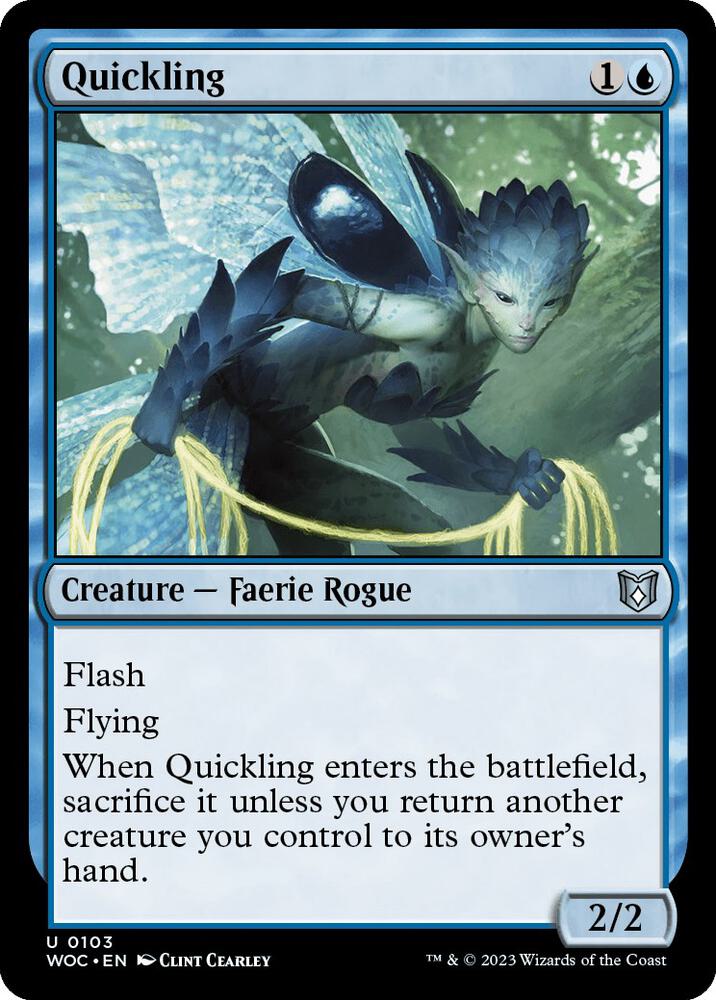 Quickling 103/173 (Commander: Wilds of Eldraine)  | Good Games Modbury
