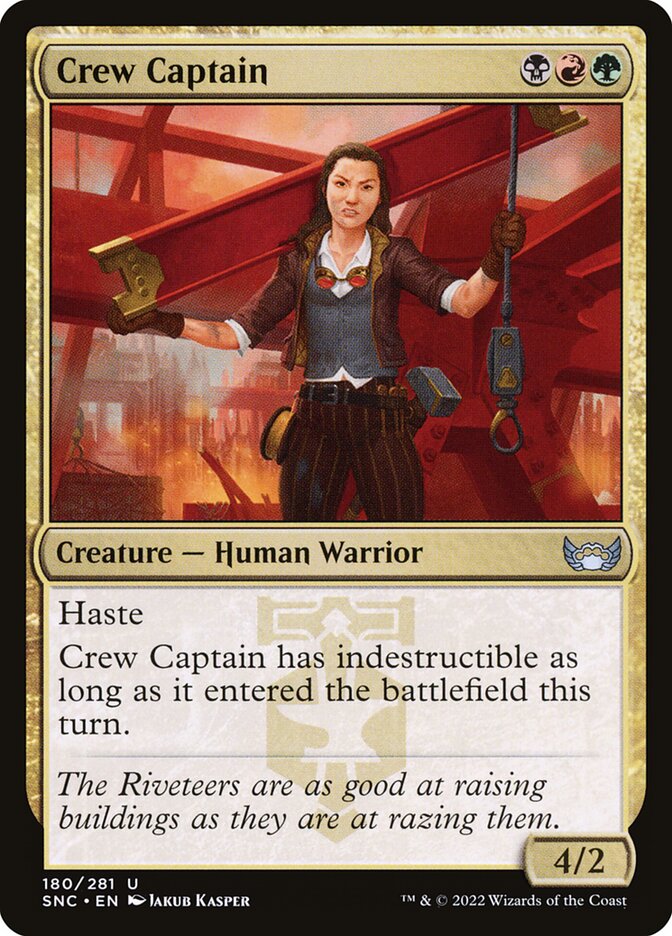 Crew Captain 180/281 (Streets of New Capenna)  - Foil | Good Games Modbury