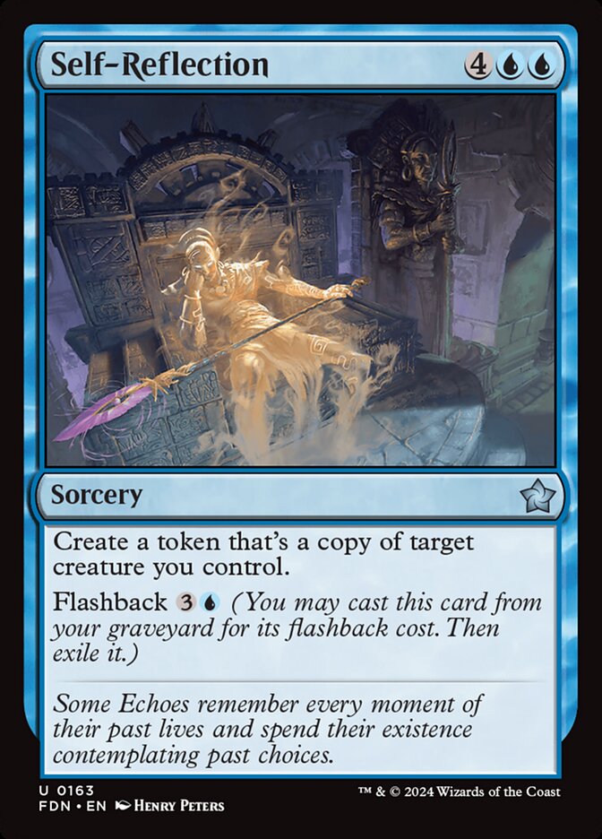 Self-Reflection 163/291 (Foundations)  - Foil | Good Games Modbury