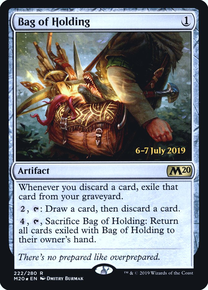 Bag of Holding [Core Set 2020 Prerelease Promos] | Good Games Modbury