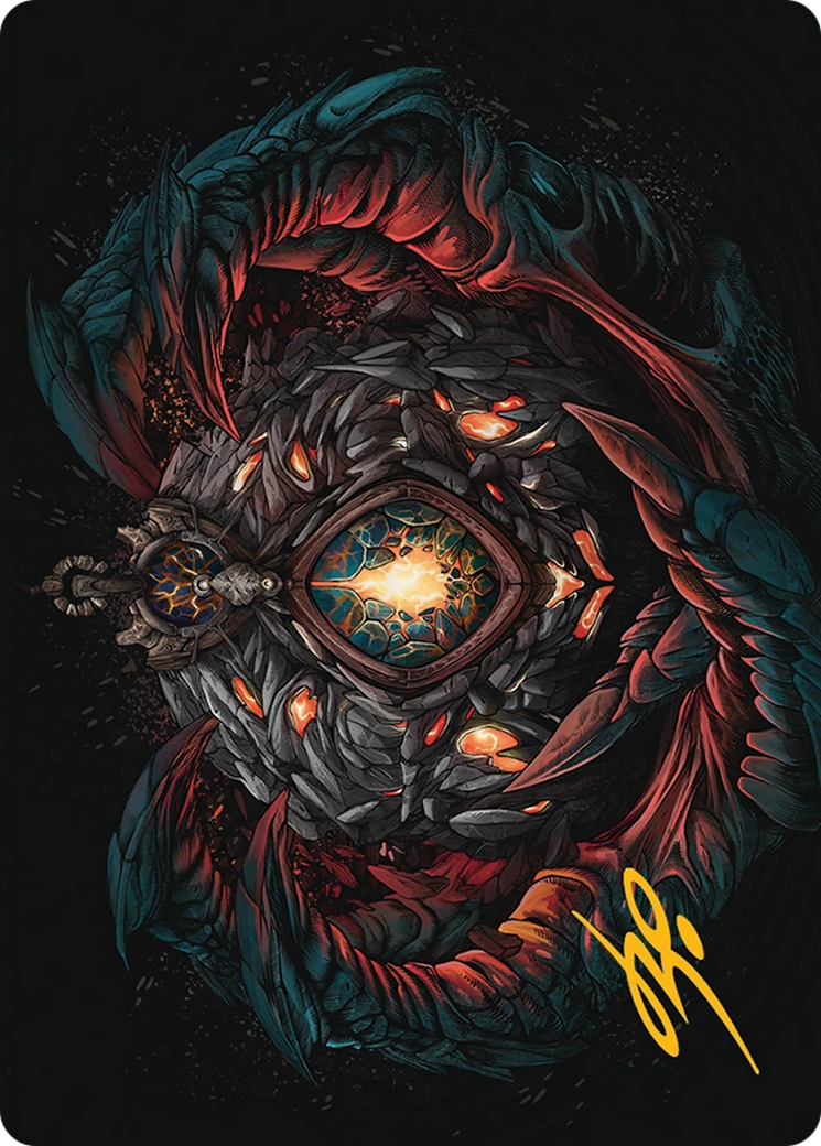 Mox Jasper Art Card (41/54) [Tarkir: Dragonstorm Art Series] | Good Games Modbury