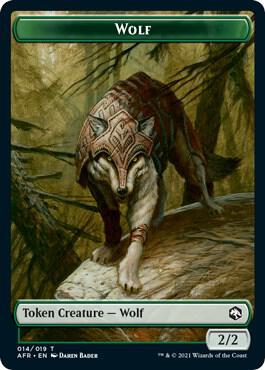 Wolf 014 Clue 016 Double Sided Token Challenger 2022 14 // 16 (Unique and Miscellaneous Promos)  | Good Games Modbury