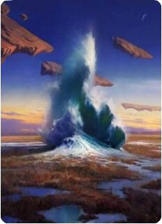 Flooded Strand Art Card 29 (Art Series: Zendikar Rising)  | Good Games Modbury