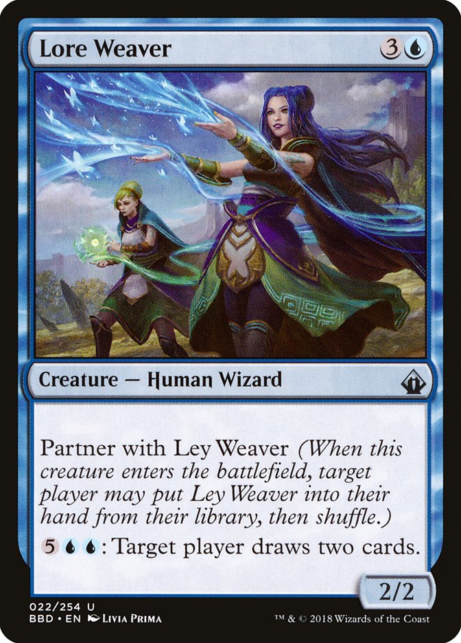 Lore Weaver 22/254 (Battlebond)  - Foil | Good Games Modbury