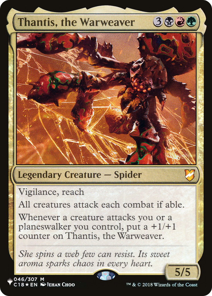 Thantis, the Warweaver [The List Reprints] | Good Games Modbury