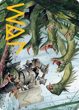Lair of the Hydra Art Card Gold Stamped Signature 67 (Art Series: Adventures in the Forgotten Realms)  | Good Games Modbury