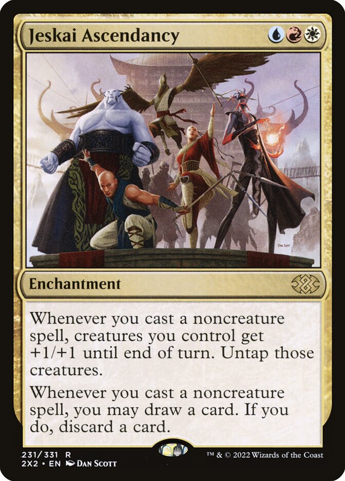 Jeskai Ascendancy 231/331 (Double Masters 2022)  - Foil | Good Games Modbury