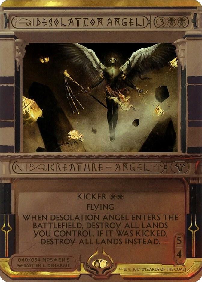 Desolation Angel 40/54 (Masterpiece Series: Amonkhet Invocations)  - Foil | Good Games Modbury