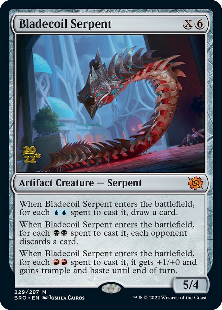 Bladecoil Serpent 229s/169 (Prerelease Cards)  - Foil | Good Games Modbury