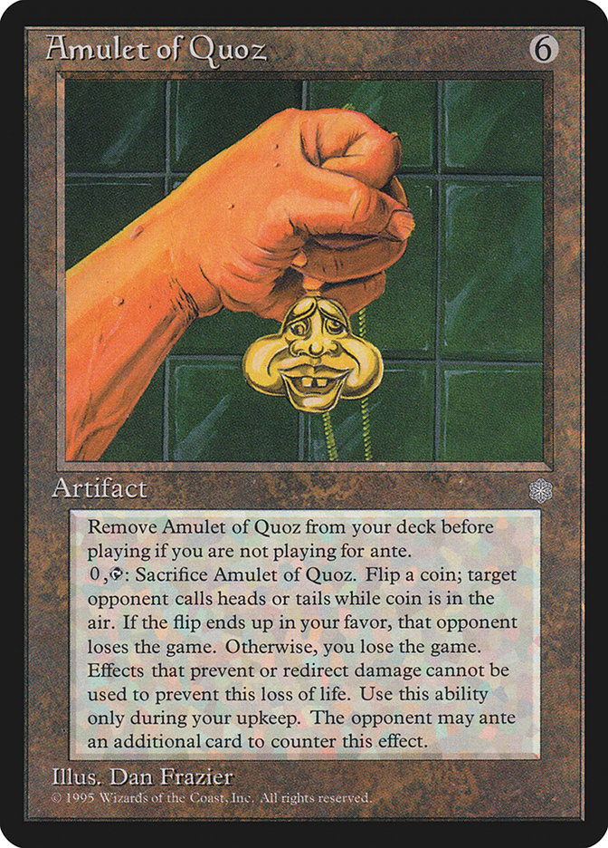 Amulet of Quoz 308/383 (Ice Age)  | Good Games Modbury