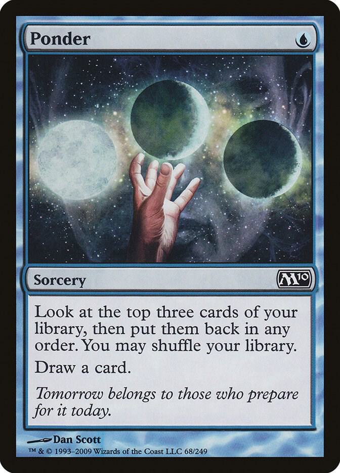 Ponder 68 (Magic 2010 (M10))  - Foil | Good Games Modbury