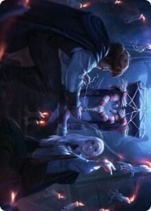 Faithful Mending Art Card 60 (Art Series: Innistrad: Midnight Hunt)  | Good Games Modbury