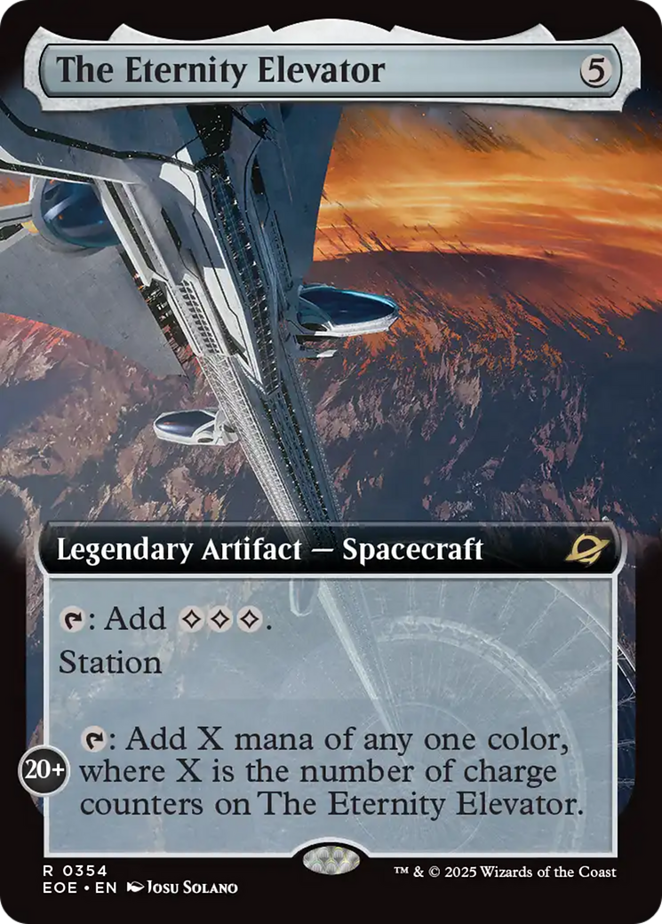 The Eternity Elevator (Extended Art) [Edge of Eternities] | Good Games Modbury