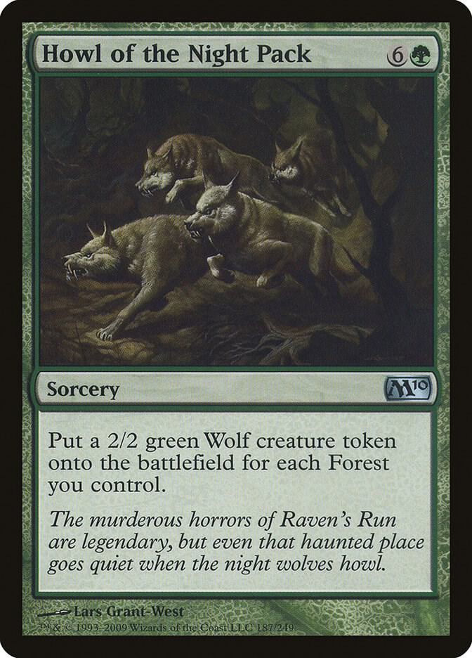 Howl of the Night Pack 187/249 (Magic 2010 (M10))  - Foil | Good Games Modbury