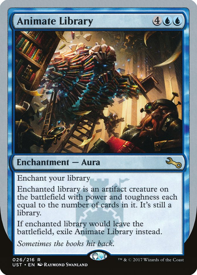 Animate Library 26/216 (Unstable)  - Foil | Good Games Modbury