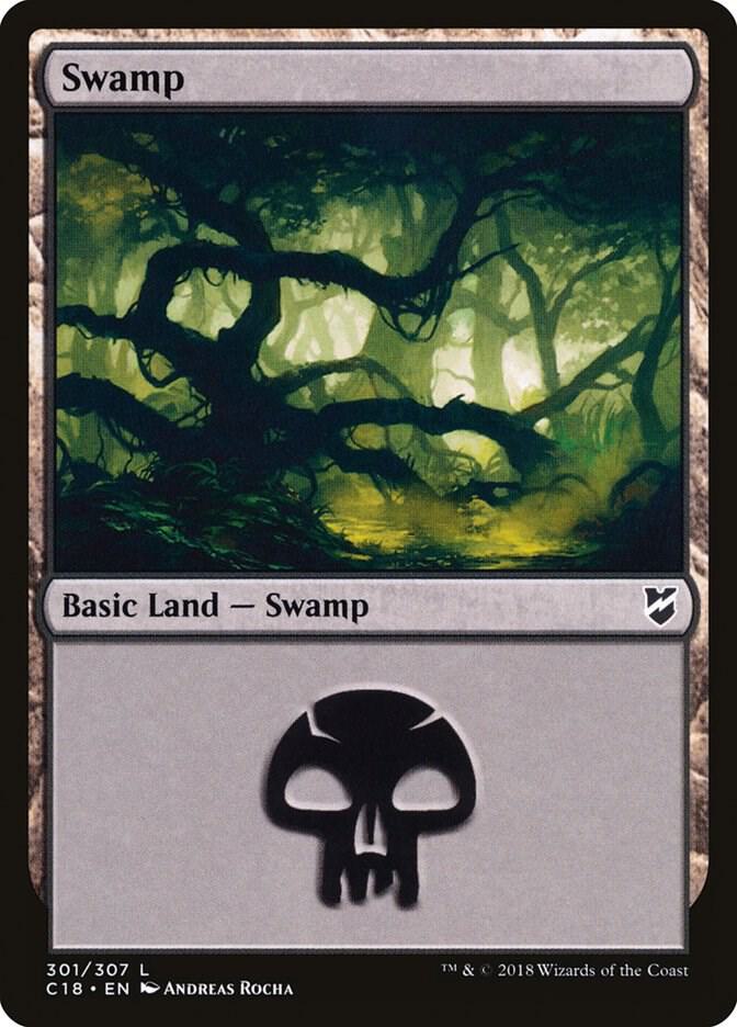 Swamp 301/307 (Commander 2018)  | Good Games Modbury