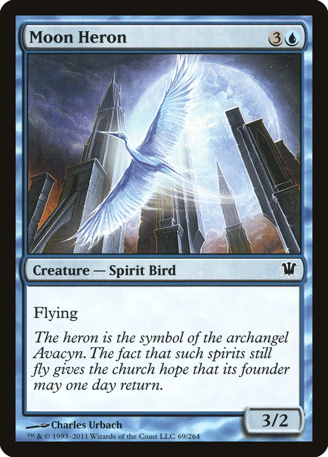 Moon Heron [Innistrad] | Good Games Modbury