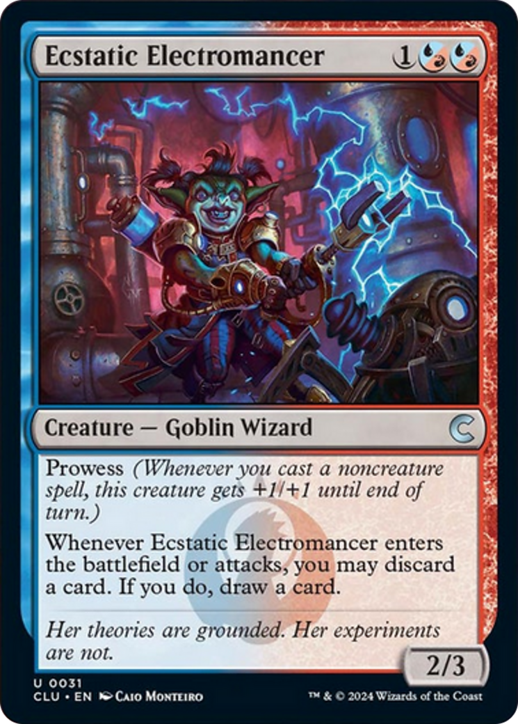 Ecstatic Electromancer [Ravnica: Clue Edition] | Good Games Modbury
