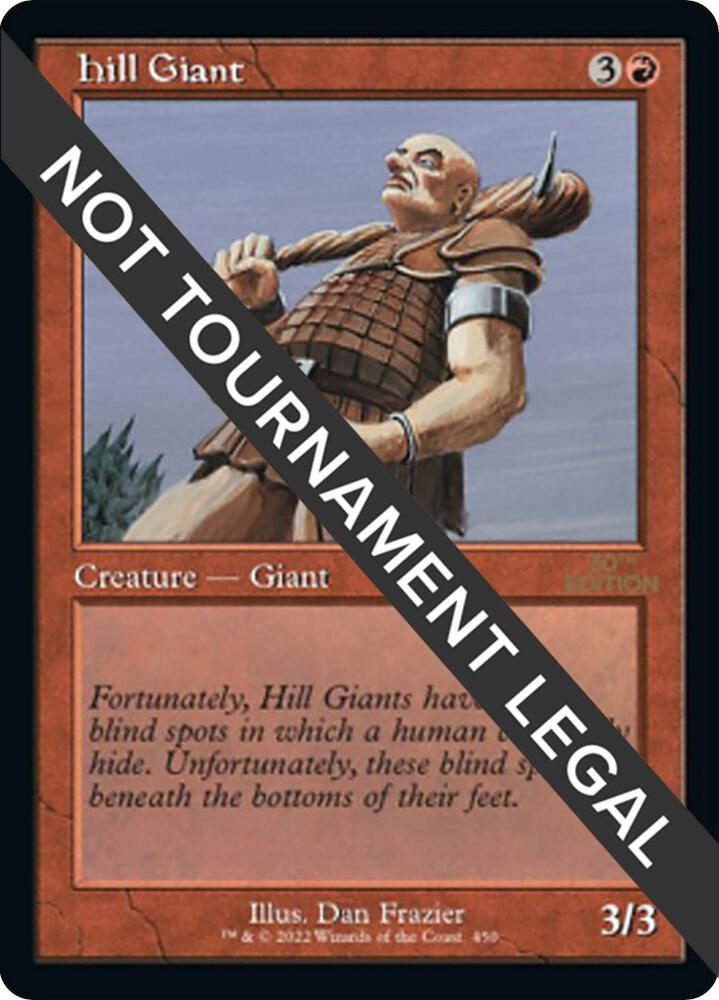 Hill Giant Retro Frame 450/594 (30th Anniversary Edition)  | Good Games Modbury