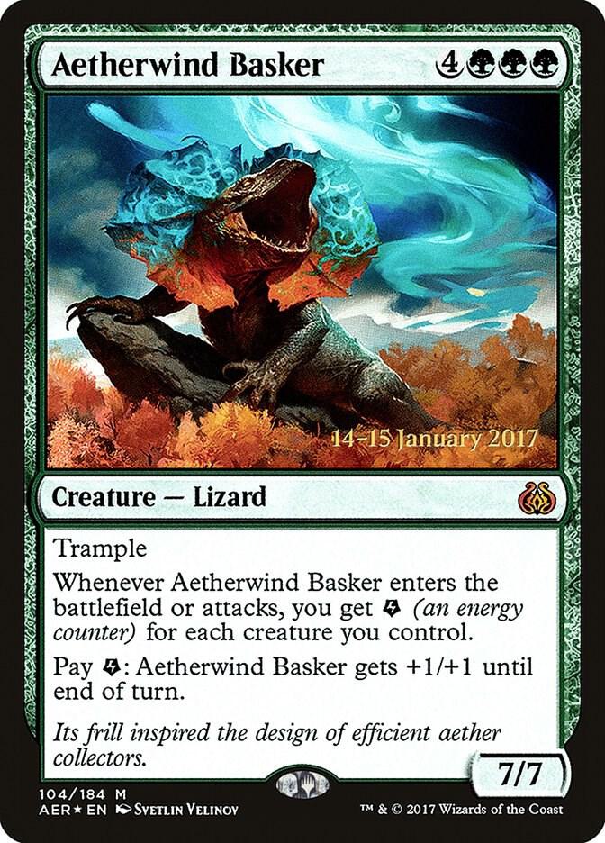 Aetherwind Basker 104s/65 (Prerelease Cards)  - PreRelease Foil | Good Games Modbury
