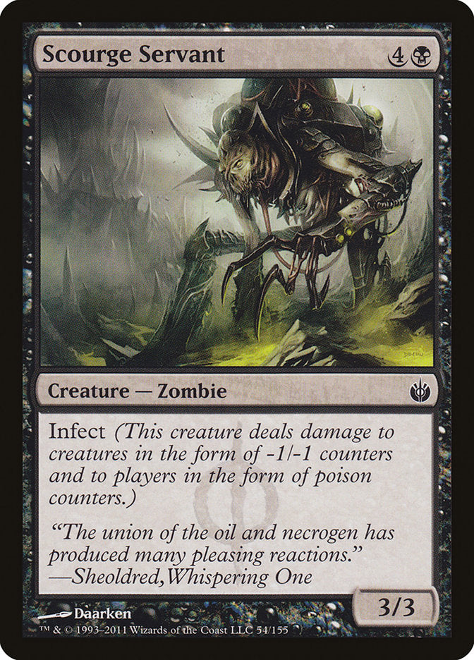 Scourge Servant 54/155 (Mirrodin Besieged)  | Good Games Modbury