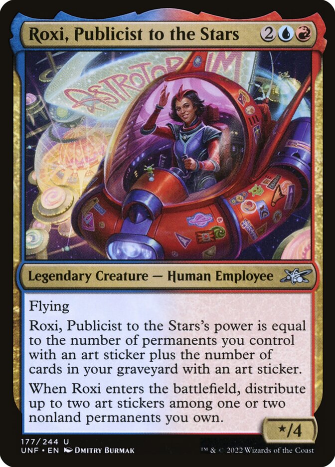 Roxi, Publicist to the Stars 177/244 (Unfinity)  - Foil | Good Games Modbury