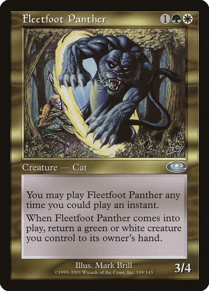 Fleetfoot Panther 108/143 (Planeshift)  | Good Games Modbury