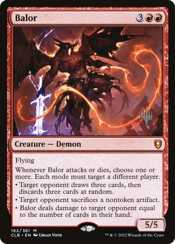 Balor 162p/108 (Promo Pack: The Lost Caverns of Ixalan)  - Foil | Good Games Modbury