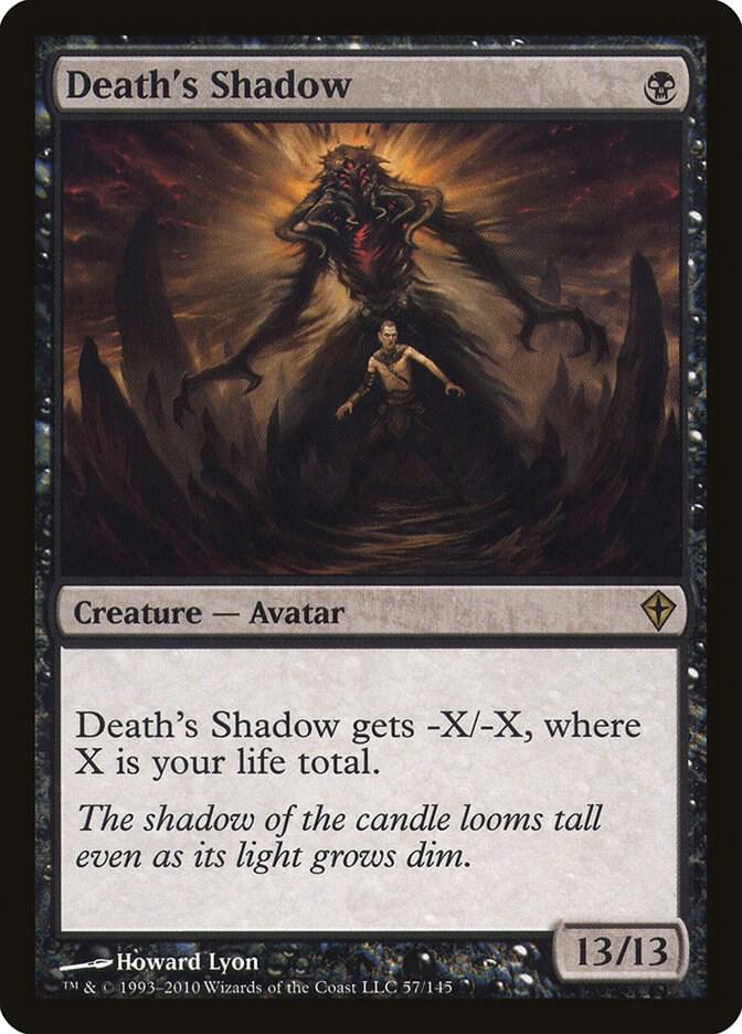 Death's Shadow 57/145 (Worldwake)  - Foil | Good Games Modbury