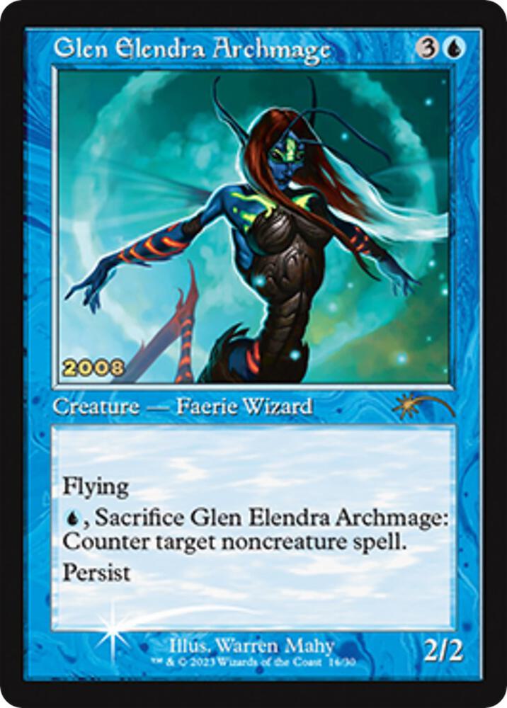 Glen Elendra Archmage 16/30 (30th Anniversary Promos)  - Foil | Good Games Modbury