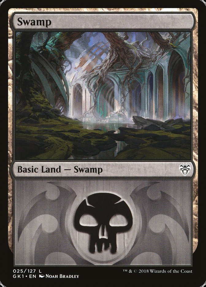 Swamp (25) [Guilds of Ravnica Guild Kit] | Good Games Modbury