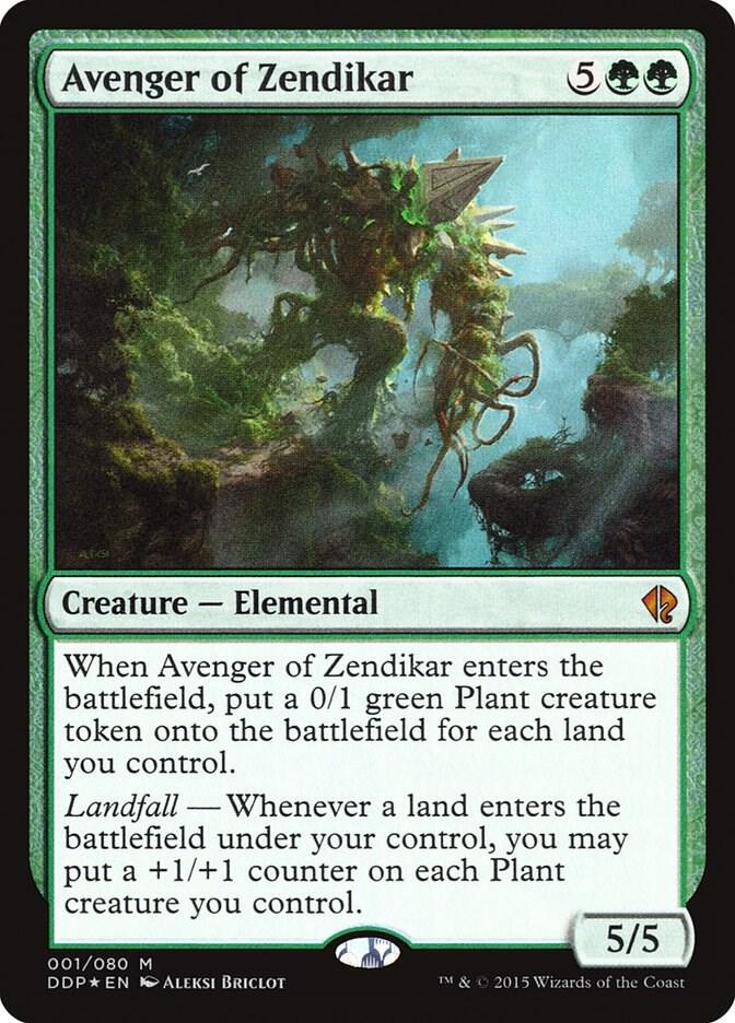 Avenger of Zendikar 1/80 (Duel Decks: Zendikar vs. Eldrazi)  - Foil | Good Games Modbury