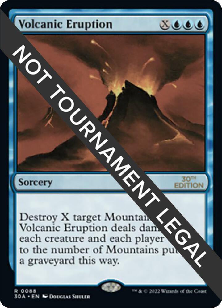 Volcanic Eruption 88/594 (30th Anniversary Edition)  | Good Games Modbury