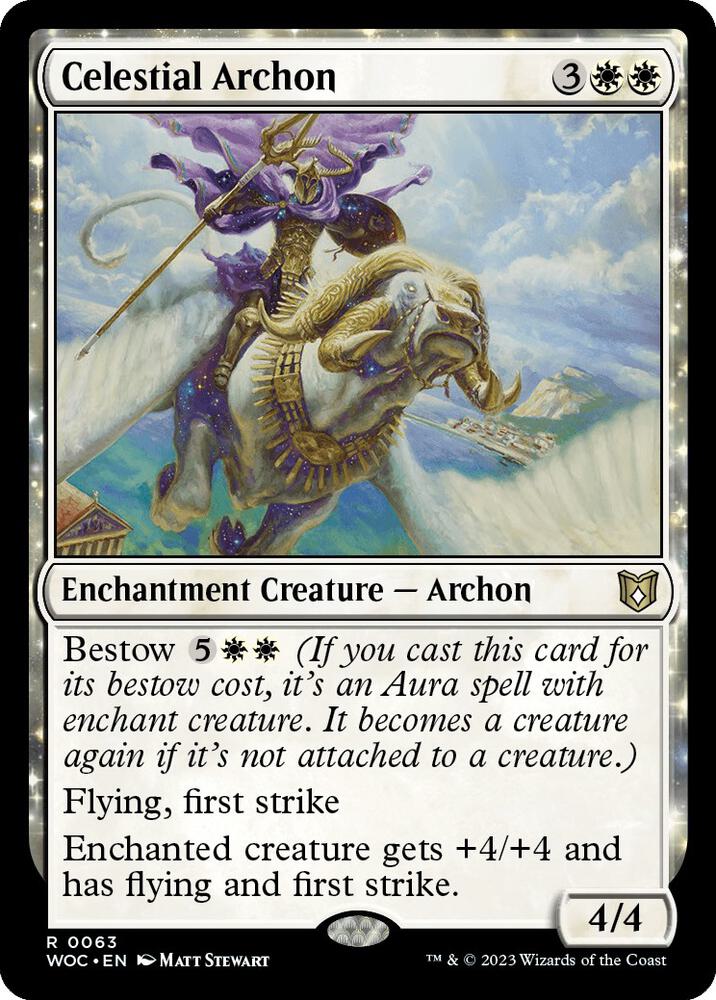 Celestial Archon 63/173 (Commander: Wilds of Eldraine)  | Good Games Modbury