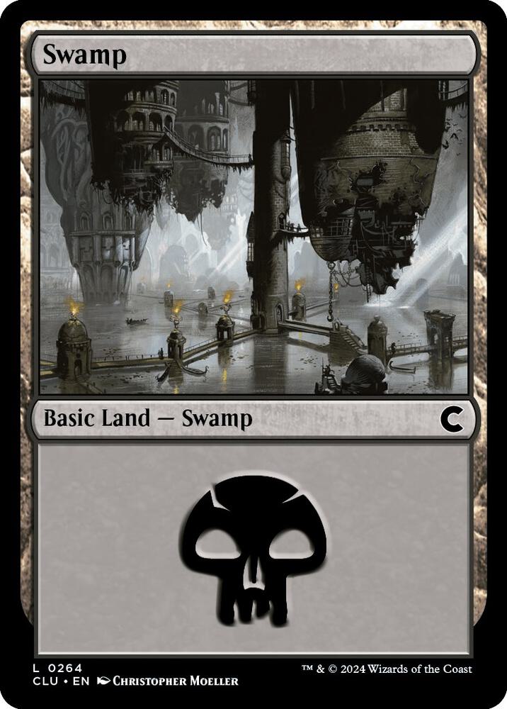 Swamp 264/284 (Ravnica: Clue Edition)  | Good Games Modbury